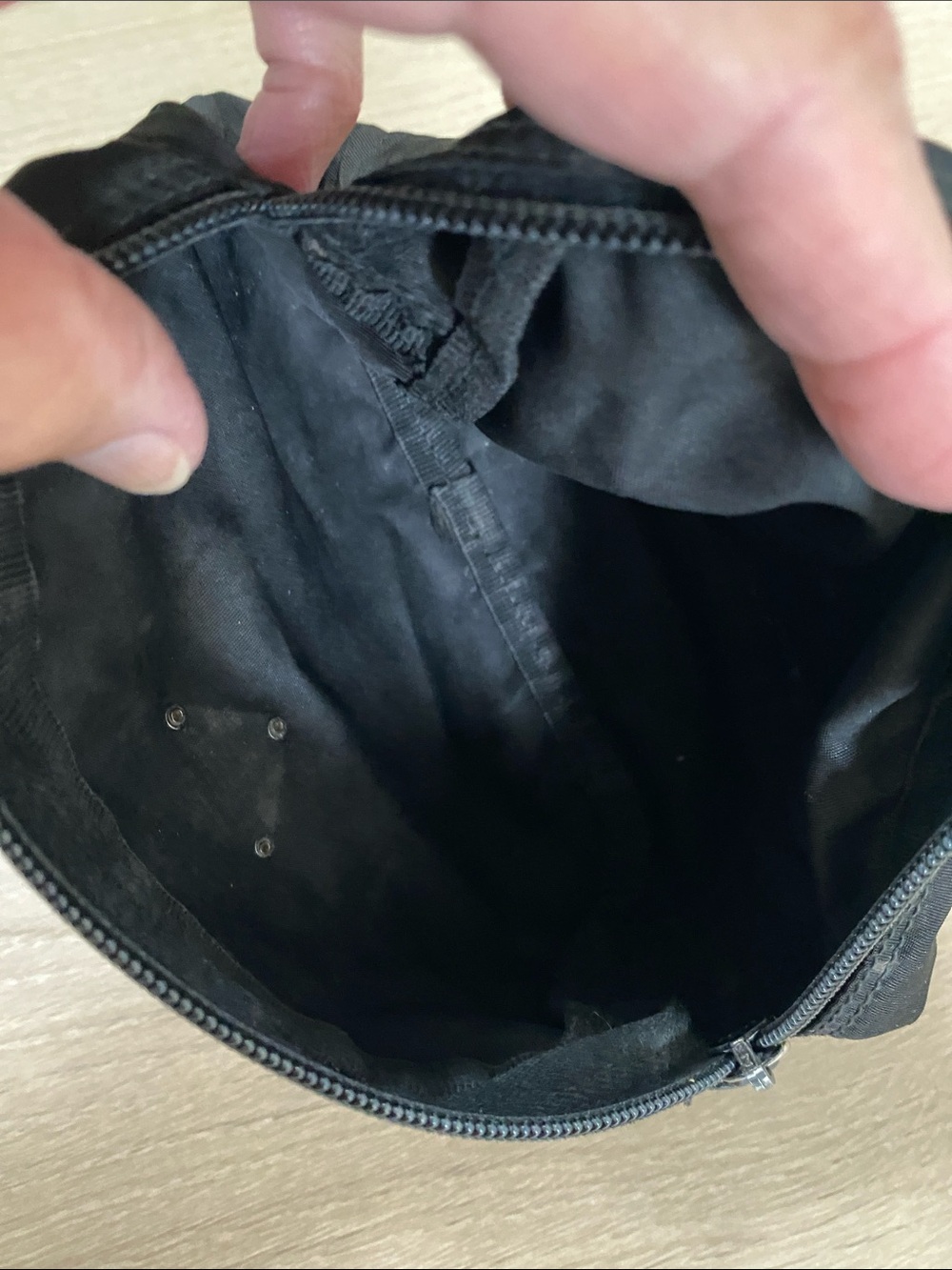 Authentic Prada Black Makeup Bag *Read* - Picture 4 of 4